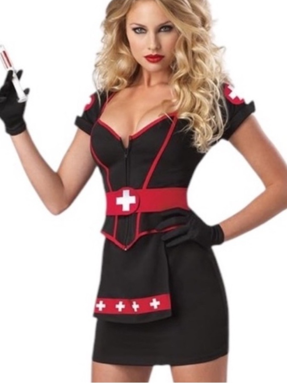 NWT Cardiac Arrest Nurse Halloween Costume Dress